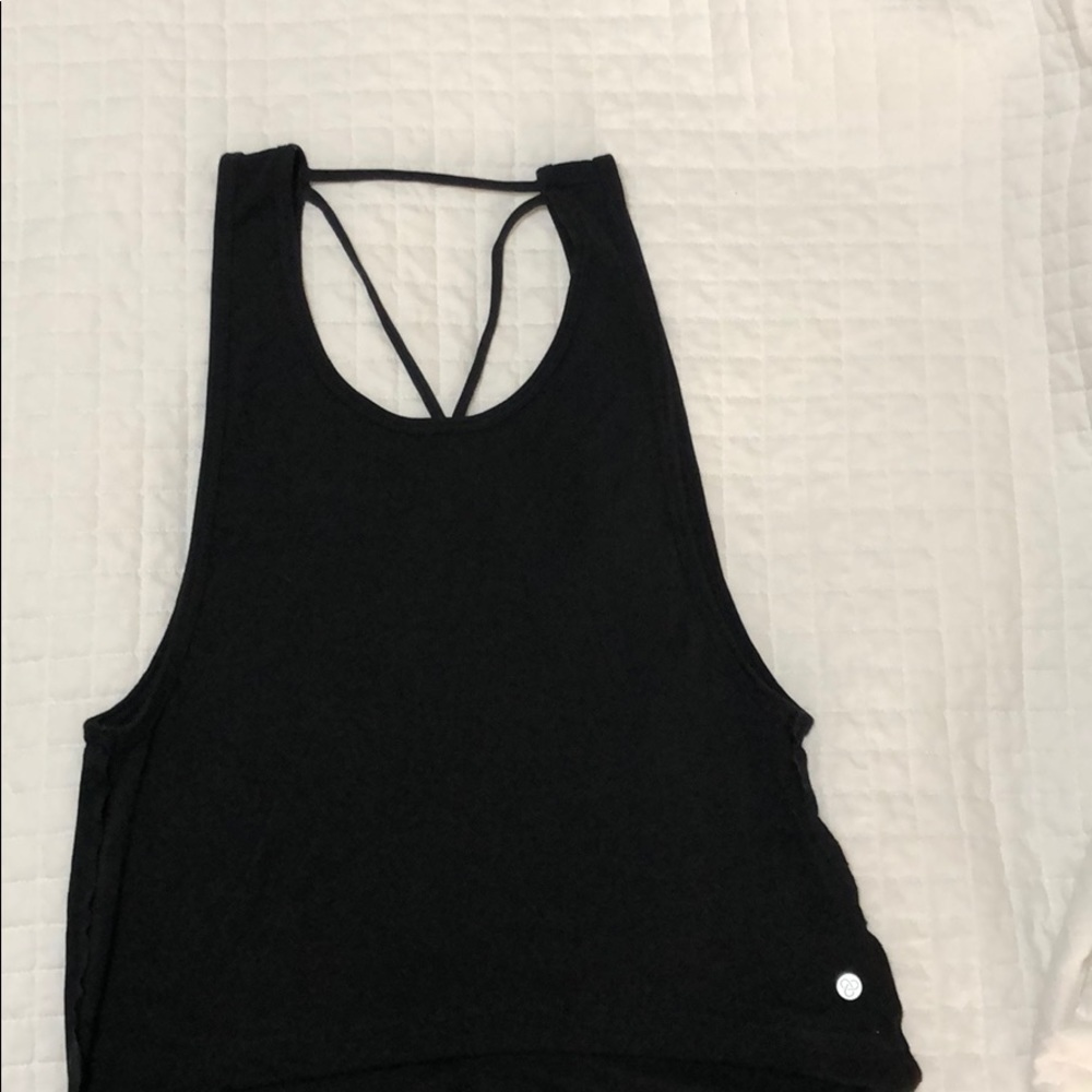 Zella Open Back Yoga Top